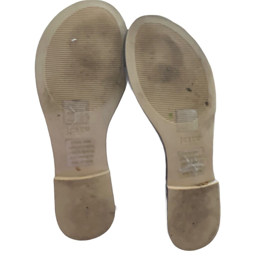 9.5 M J. Crew Womens Cork T-strap Sandals Tan Brown - Picture 5 of 7